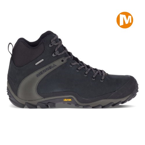 Zapatillas Trekking Merrell Chameleon 8 Leather Mid Waterproof Hombre MX.K.BYP